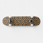 Skateboard Motif 2 de peau de serpent de python (Horz)