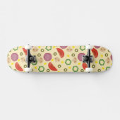 Skateboard Motif 2 de pizza (Horz)