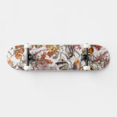 Skateboard Motif 2 de vie marine d'aquarelle (Horz)