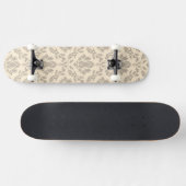 Skateboard Motif 3 de damassé (Horz)