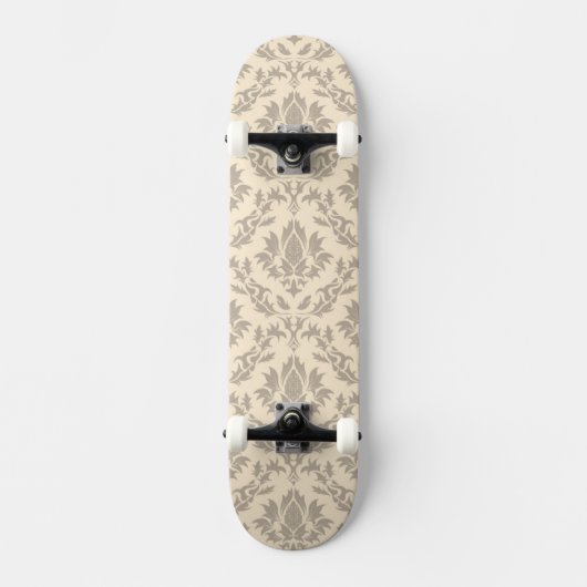 Skateboard Motif 3 de damassé (Recto)