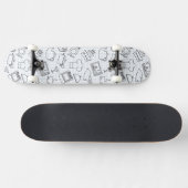 Skateboard Motif 4 de cuisine (Horz)