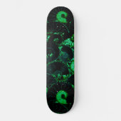 Skateboard Motif à coque verte Nautilus (Recto)