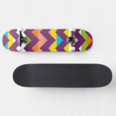 Skateboard Motif à rayures zigzag à chevron aztèque 10 (Horz)