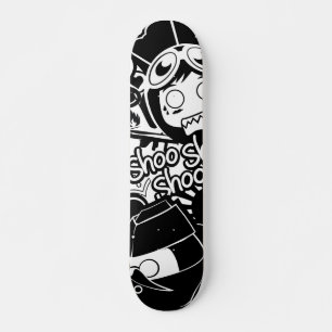 Skateboard Motif A.S.D