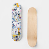 Skateboard motif Abstrait (Recto)