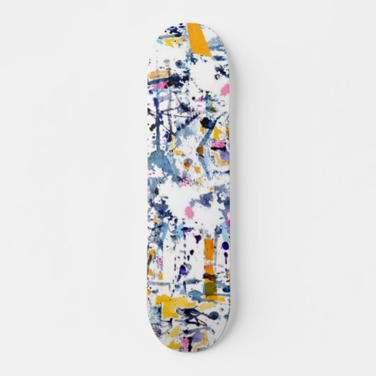 Skateboard motif Abstrait (Devant)