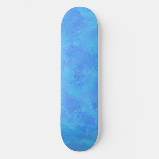 Skateboard Motif abstrait bleu (Recto)