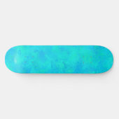 Skateboard Motif Abstrait bleu turquoise (Horz)