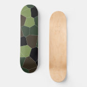Skateboard Motif Abstrait couleur Camo (Recto)