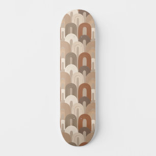 Skateboard Motif Abstrait d'Arche Neutre