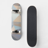 Skateboard Motif abstrait frais de triangle (Recto)