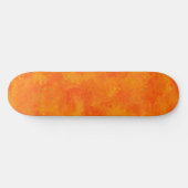 Skateboard Motif Abstrait orange (Horz)
