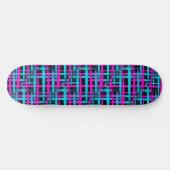 Skateboard Motif Abstrait rétro (Horz)