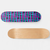 Skateboard Motif Abstrait rétro (Horz)