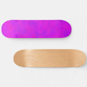 Skateboard Motif Abstrait rose pourpre (Horz)