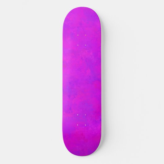 Skateboard Motif Abstrait rose pourpre (Recto)