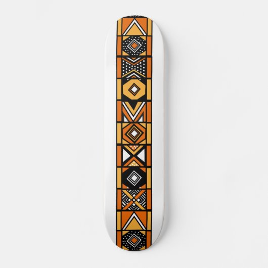 Skateboard Motif africain d'art (Recto)