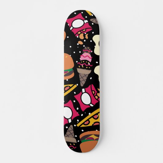 Skateboard Motif alimentaire (Devant)