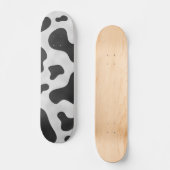 Skateboard Motif animal sauvage de vache (Recto)