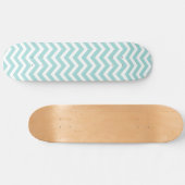 Skateboard Motif Aqua chevron (Horz)