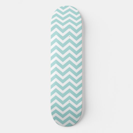 Skateboard Motif Aqua chevron (Recto)