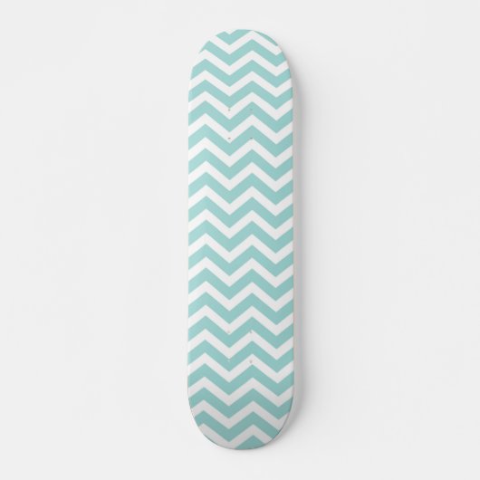 Skateboard Motif Aqua chevron (Devant)