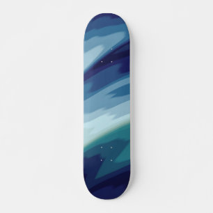 Skateboard Motif aquatique Deep Blue Sea Ocean Waves