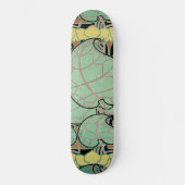 Skateboard Motif Art Nouveau #10 (Recto)