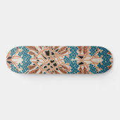 Skateboard Motif Art Nouveau #12 (Horz)