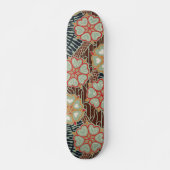 Skateboard Motif Art Nouveau #2 (Devant)