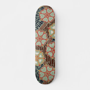 Skateboard Motif Art Nouveau #2