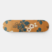Skateboard Motif Art Nouveau #7 (Horz)