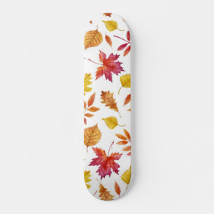 Skateboard Motif automne