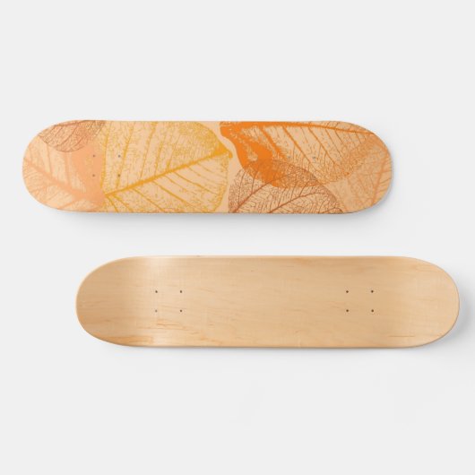 Skateboard Motif automne (Horz)