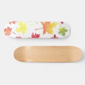 Skateboard Motif automne (Horz)