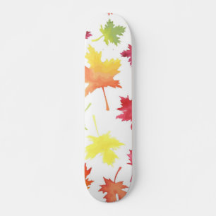 Skateboard Motif automne