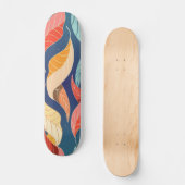 Skateboard Motif automne (Recto)