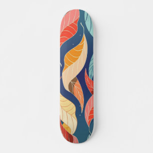 Skateboard Motif automne