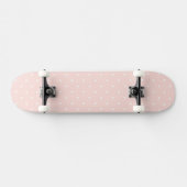 Skateboard Motif avec le pois blanc (Horz)