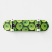 Skateboard Motif avec les pommes vertes (Horz)