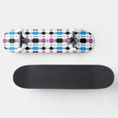 Skateboard Motif aztèque coloré mignon (Horz)