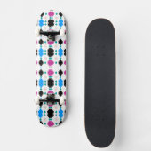 Skateboard Motif aztèque coloré mignon (Recto)