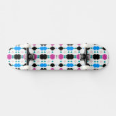 Skateboard Motif aztèque coloré mignon (Horz)