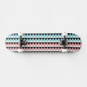 Skateboard Motif aztèque tribal d'Ombre (Horz)