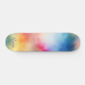 Skateboard Motif batik coloré (Horz)