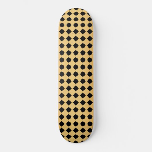 SKATEBOARD MOTIF BLACK OR HEXAGON (Recto)
