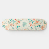 Skateboard Motif blanc et blanc blanc et blanc (2) (Horz)