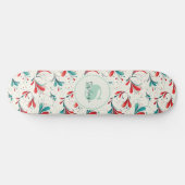 Skateboard Motif blanc et blanc blanc et blanc (2) (Horz)