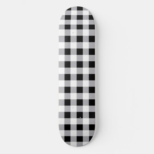 Skateboard Motif blanc gris gris (Recto)